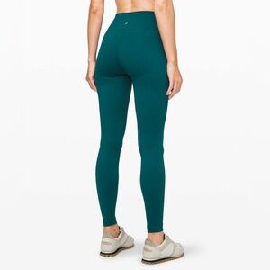 Lululemon Wunder Under High-Rise Tight 28" Nulux Emerald